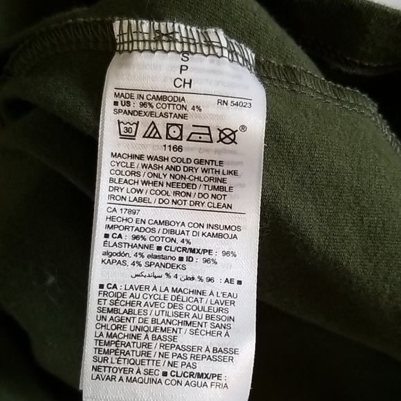 Old Navy green maternity dress - Picture 5 of 5